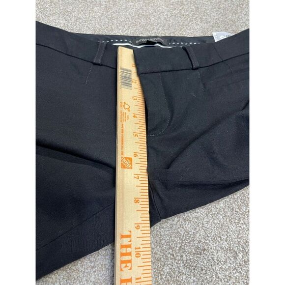 Banana Republic womens sloan solids pants sz 0P black stretch trouser career - Picture 7 of 12